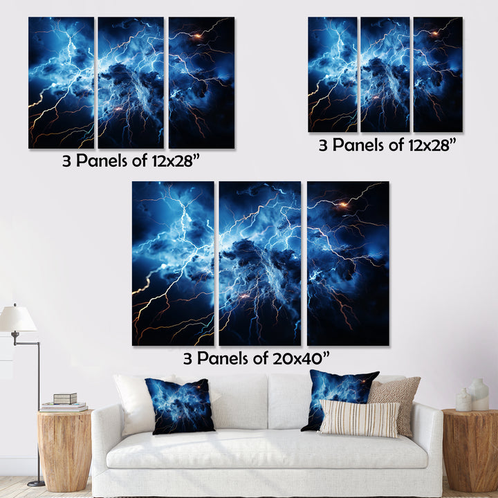 Lightning Electrifying Symphony - Multi-Panels