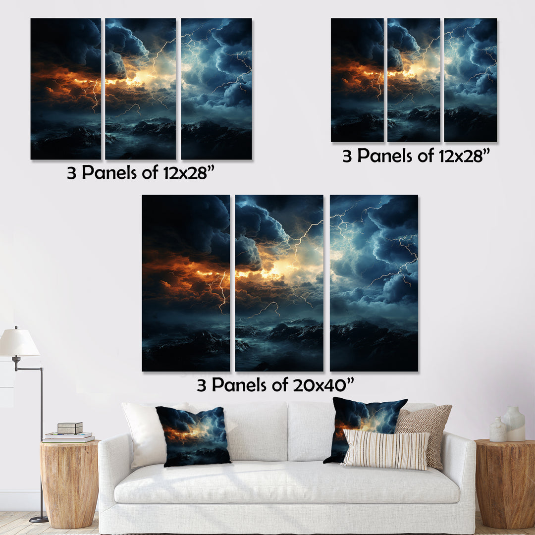 Lightning Stormy Illumination - Multi-Panels