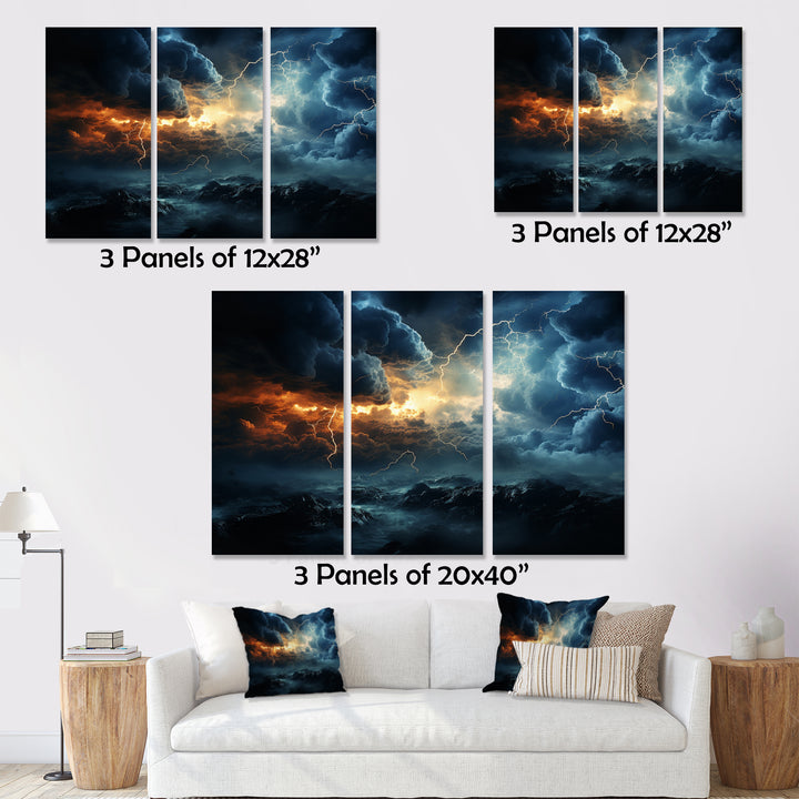 Lightning Stormy Illumination - Multi-Panels