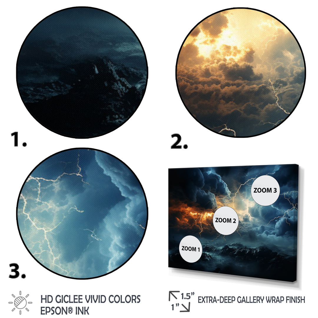 Lightning Stormy Illumination - Multi-Panels