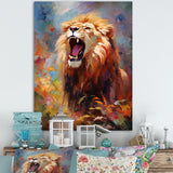 Lion Impressionist Serenade Impressionist - Lion Bedroom Wall Art