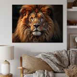 Lion Portrait - Lion Wall Decor