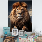 Lion Regal King - Lion Wall Art Prints