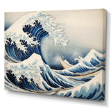 Masterpiece The Great Wave Of Kanagawa IV - Landscapes Canvas Wall Art