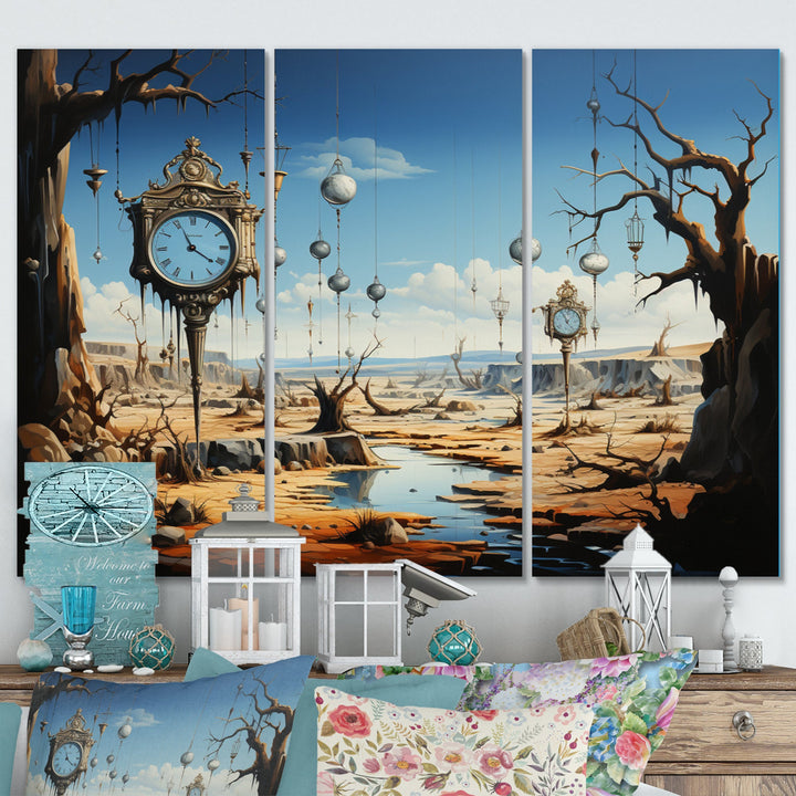 Masterpiece The Persistence Of Memory Surrealism II - Multi-Panels