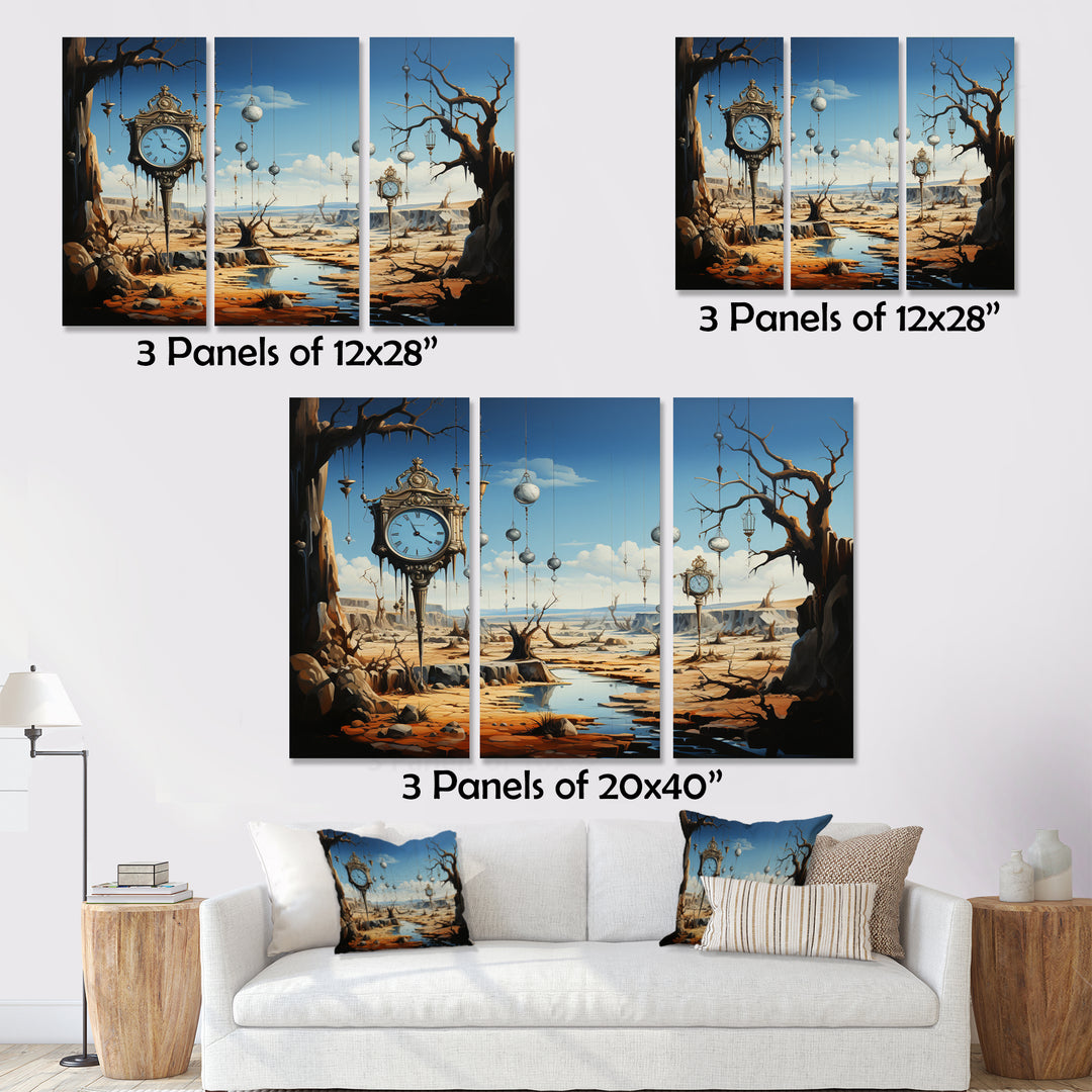Masterpiece The Persistence Of Memory Surrealism II - Multi-Panels