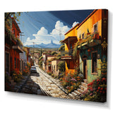 Mexico Mexican Fiesta City I - Landscapes Canvas Wall Art