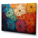 Mid Century Sunburst Serenade III - Abstract Canvas Wall Art