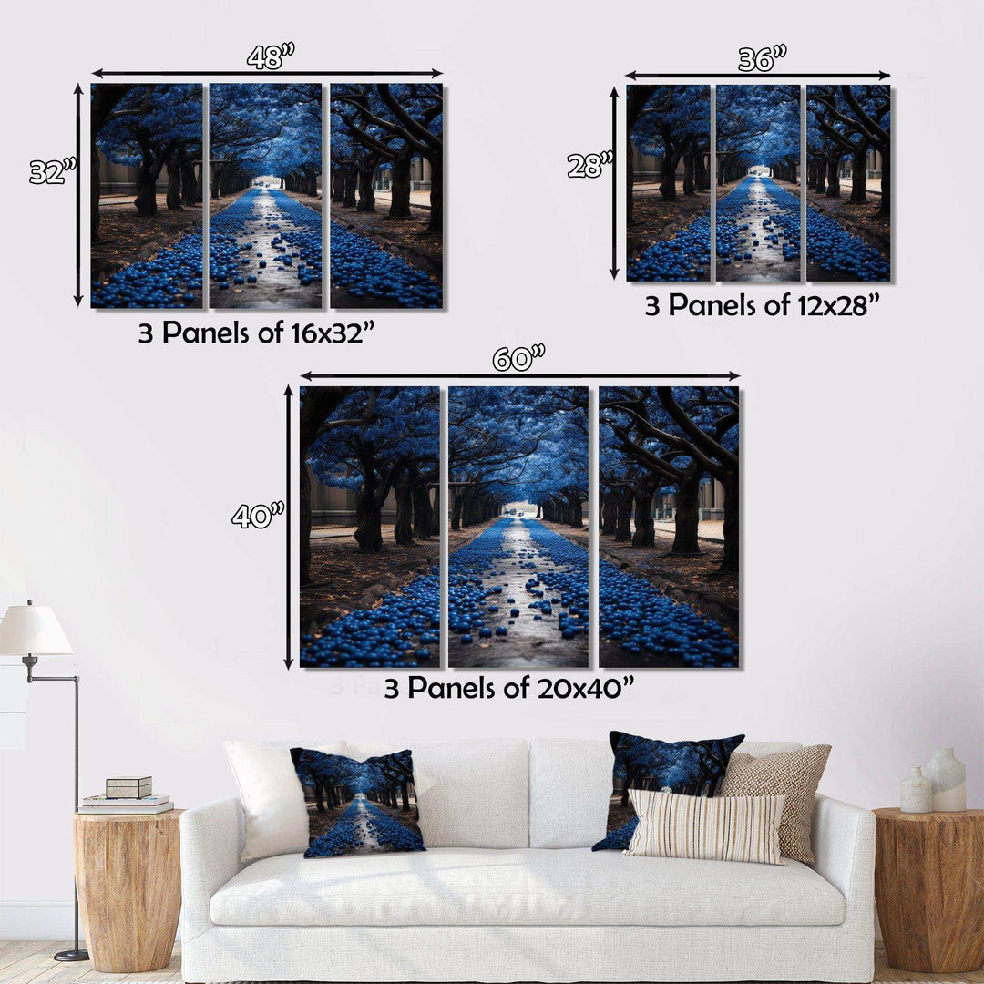 Monochrome Yellow And Grey Tree Symphony XI - Landscapes Canvas Wall Art