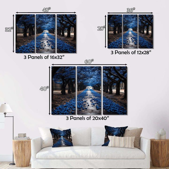 Monochrome Yellow And Grey Tree Symphony XI - Landscapes Canvas Wall Art