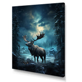Blue Moose Celestial Journey - Moose Wall Decor