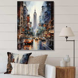 New York City That Never Sleeps II - Cityscapes Canvas Wall Art