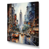 New York City That Never Sleeps II - Cityscapes Canvas Wall Art