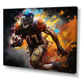 Football Spectacle Of - Sports Canvas Wall Art