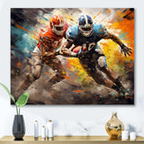 Football The Winning II - Sports Canvas Wall Art