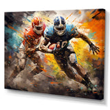 Football The Winning II - Sports Canvas Wall Art