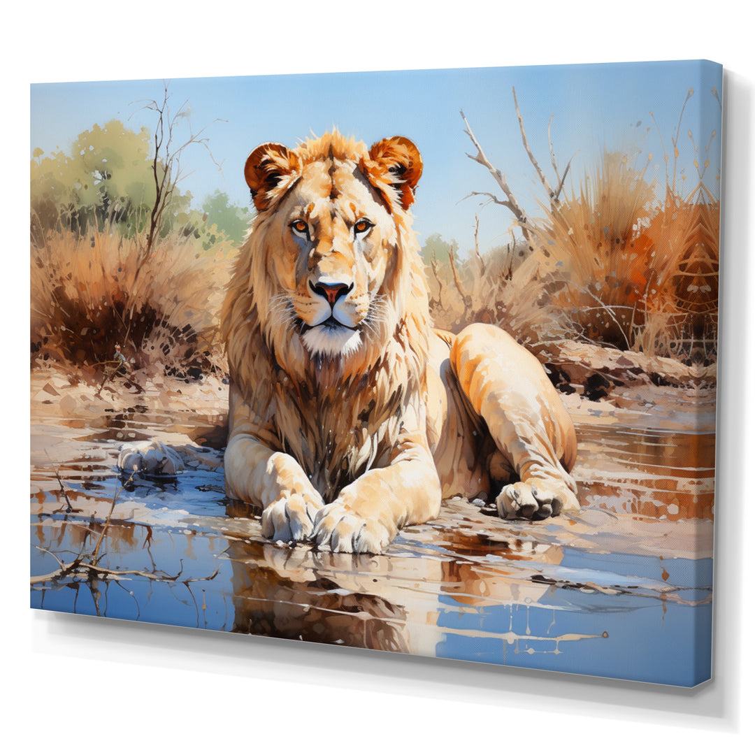 Okavango Harmony Create - Lion Home Decor Art