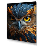 Brown Owl Animal Portrait - Owl Wall Decor