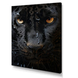 Black White Panther Abstract Encounter - Panther Wall Art Prints