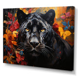 Panther Elusive Panther Collage - Panther Living Room Wall Art