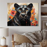 Panther Elusive Panther Geometric - Panther Bedroom Wall Art