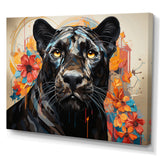 Panther Elusive Panther Geometric - Panther Bedroom Wall Art