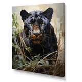 Panther En Plein Air - Panther Canvas Wall Art