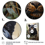 Panther En Plein Air - Panther Canvas Wall Art