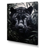 Black White Panther Contrasting Patterns - Panther Canvas Wall Art