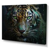 Black White Panther Eyes Of The Night - Panther Wall Art Prints