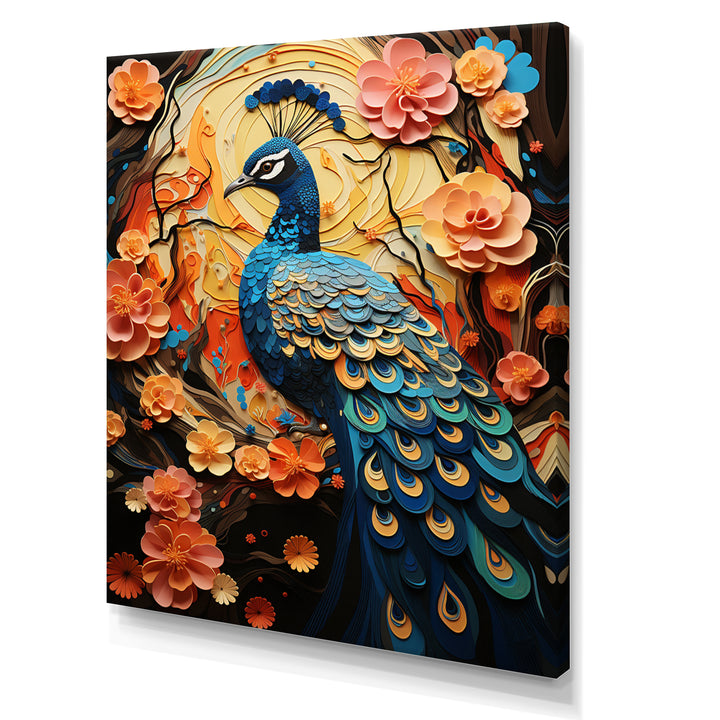 Peacock Collage Peacock Collage - Peacock Wall Decor