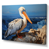 Grey Pelican Pelicans Perch - Pelican Home Decor Art