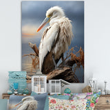Grey Pelican Tranquil Waters Pelican - Pelican Bedroom Wall Art