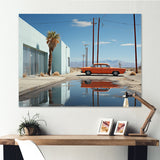 Photograph By Lewis Baltz I - Car/Van Canvas Wall Art