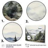 Pine Tree Misty Mountain I - Multi-Panels