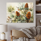 Pine Tree Pine Beauty II - Floral Canvas Wall Art