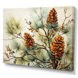 Pine Tree Pine Beauty II - Floral Canvas Wall Art