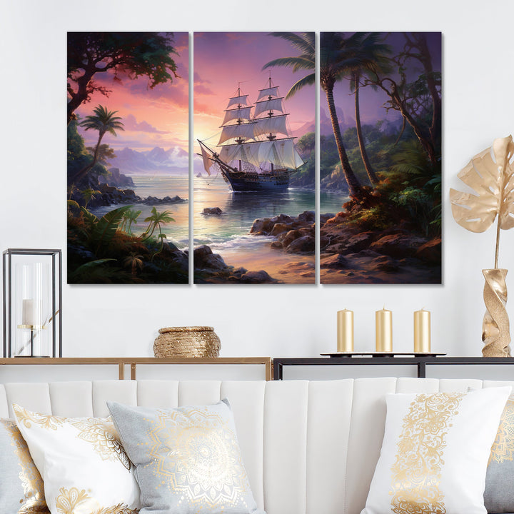 Pirate Boat Lost Island - Multi-Panels