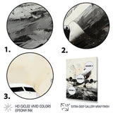 Abstracted Plane Flight Path - Plane Canvas Wall Art