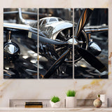 Plane With Abstracted Propellers - Multi-Panels