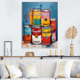 Pop Art Campbells Soup I - Fashion Canvas Wall Art