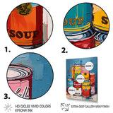 Pop Art Campbells Soup I - Fashion Canvas Wall Art