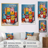 Pop Art Campbells Soup I - Fashion Canvas Wall Art