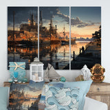 Port Industrial Elegance I - Multi-Panels