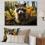 Raccoon Ultra - Raccoon Canvas Wall Art