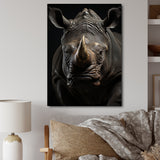 Rhinoceros Majestic Guardian - Rhinoceros Wall Art Prints