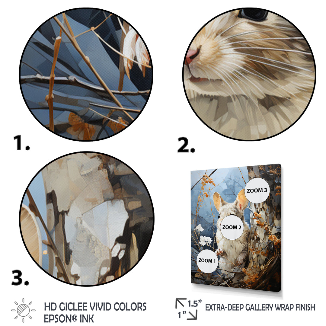 Rodent Silent Observer Pastoral - Rodent Wall Art Prints