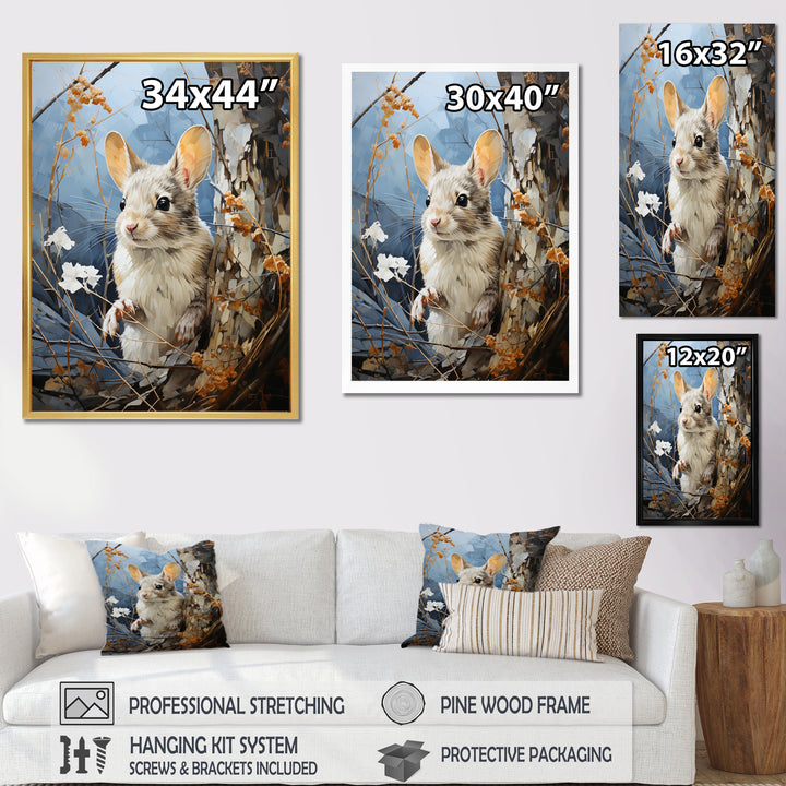 Rodent Silent Observer Pastoral - Rodent Wall Art Prints