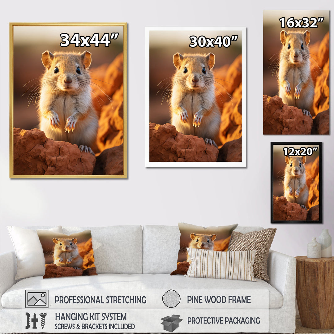 Small Wonder Rodent - Rodent Wall Art Prints