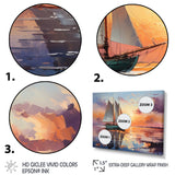 Sailboat Maritime Melody I - Boat Sailing Canvas Wall Art